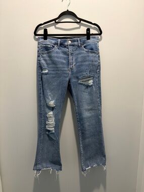 Express Cropped Flare Women's Jeans